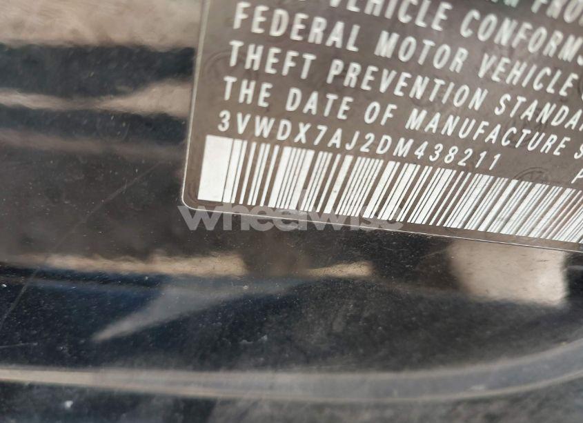 Photo 9 of 2013 Volkswagen Jetta 2.5L SE (VIN 3VWDX7AJ2DM438211)