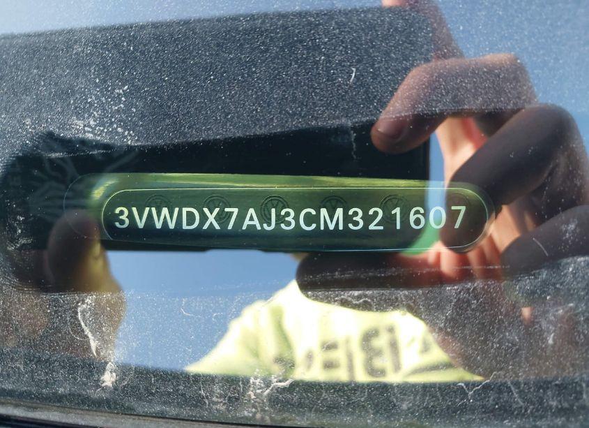 Photo 9 of 2012 Volkswagen Jetta 2.5L SE (VIN 3VWDX7AJ3CM321607)