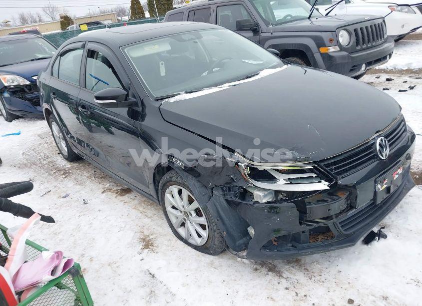 2012 Volkswagen Jetta SEDAN (VIN 3VWDX7AJXCM396675) main photo