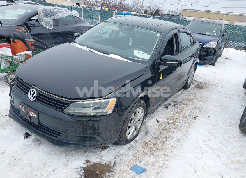 Photo 2 of 2012 Volkswagen Jetta SEDAN (VIN 3VWDX7AJXCM396675)