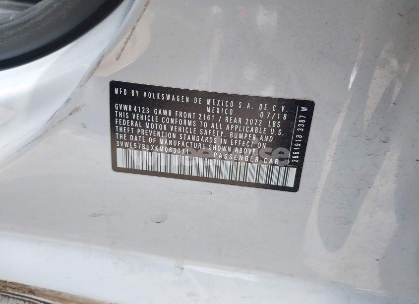 Photo 9 of 2019 Volkswagen Jetta 1.4T SEL (VIN 3VWE57BUXKM063071)