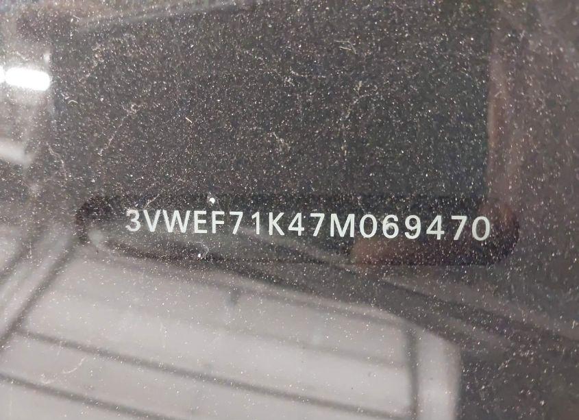 Photo 9 of 2007 Volkswagen Jetta WOLFSBURG EDITION (VIN 3VWEF71K47M069470)