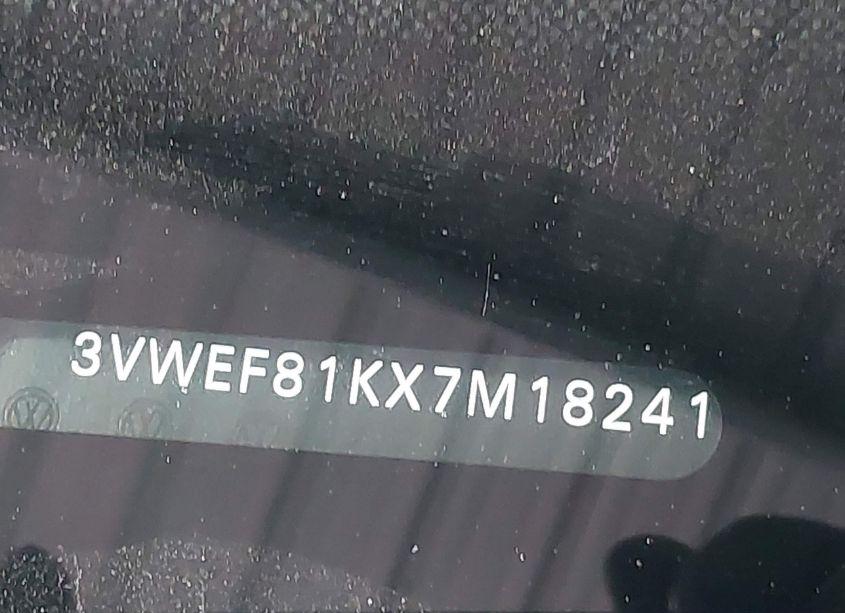 Photo 9 of 2007 Volkswagen Jetta WOLFSBURG EDITION (VIN 3VWEF81KX7M182412)