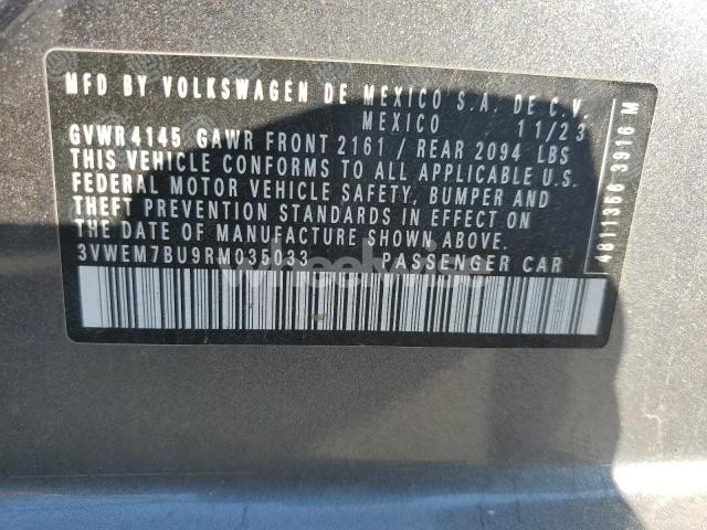 2024 VOLKSWAGEN JETTA SE (VIN 3VWEM7BU9RM035033) main photo