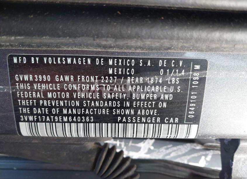 Photo 9 of 2014 Volkswagen Beetle 1.8T ENTRY (VIN 3VWF17AT9EM640363)