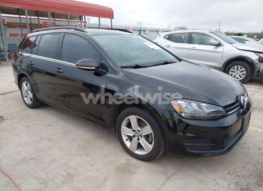 2015 Volkswagen Golf SPORTWAGEN TDI S 4-DOOR (VIN 3VWFA7AU8FM507037) main photo