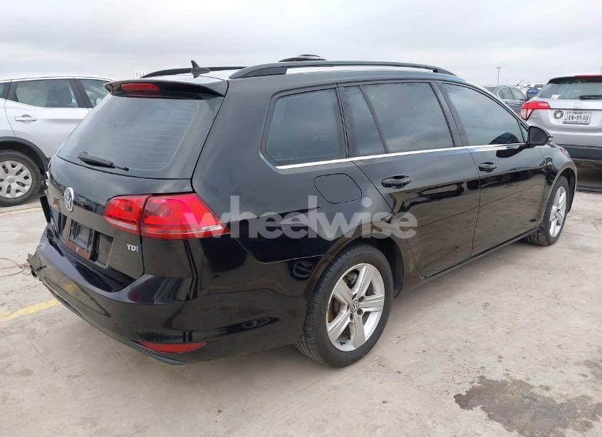 Photo 4 of 2015 Volkswagen Golf SPORTWAGEN TDI S 4-DOOR (VIN 3VWFA7AU8FM507037)