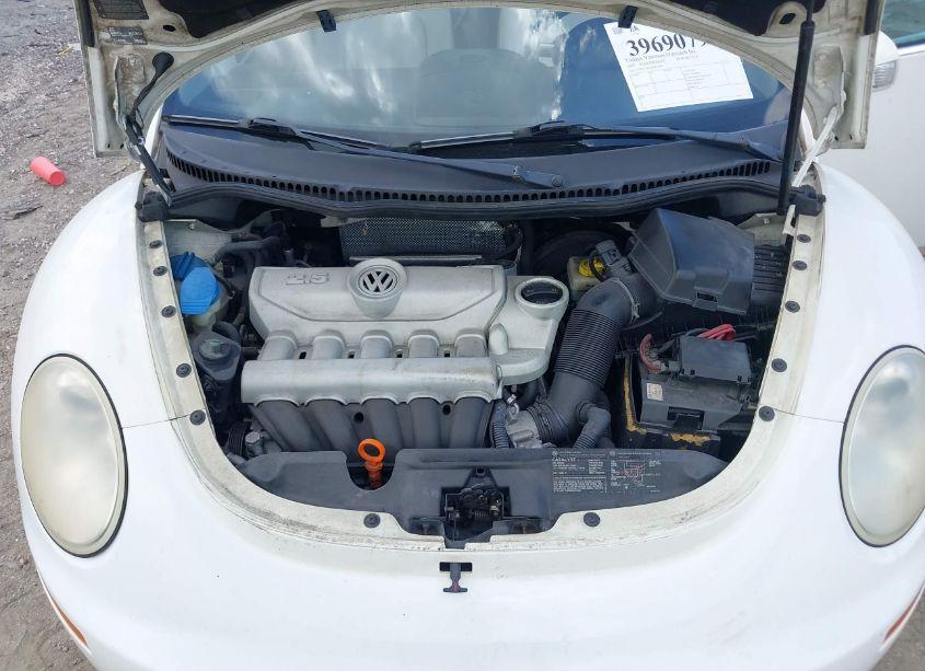 Photo 10 of 2007 Volkswagen New BEETLE TRIPLE WHITE (VIN 3VWFF31Y87M417580)