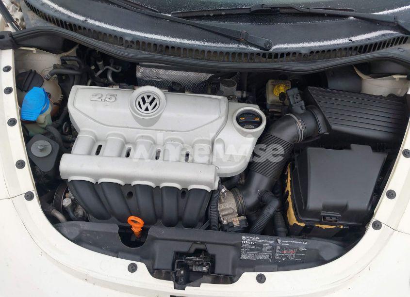 Photo 10 of 2007 Volkswagen New BEETLE TRIPLE WHITE (VIN 3VWFF31Y97M417135)