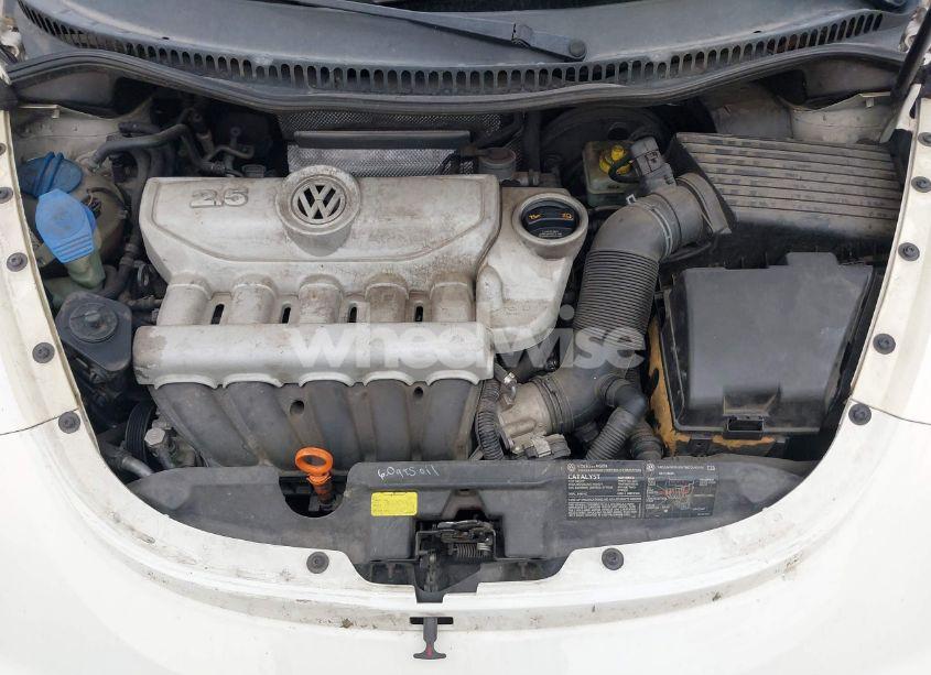 Photo 10 of 2007 Volkswagen New BEETLE TRIPLE WHITE (VIN 3VWFG31Y47M415791)