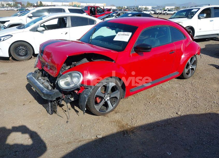 Photo 2 of 2014 Volkswagen Beetle COUPE 2.5L ENTRY (VIN 3VWFP7AT6EM627973)