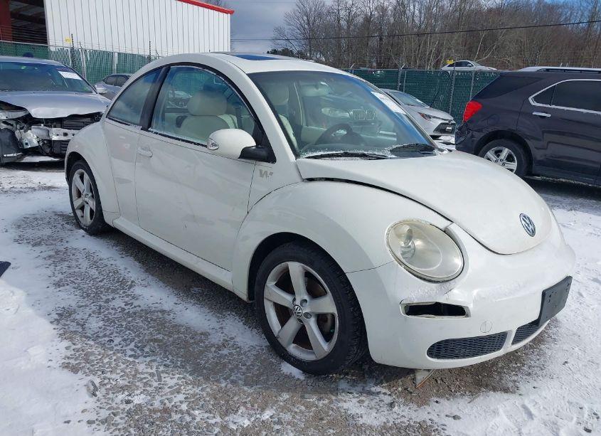 2008 Volkswagen New BEETLE COUPE BLACK TIE EDITION/TRIPLE WHITE (VIN 3VWFW31C18M521141) main photo