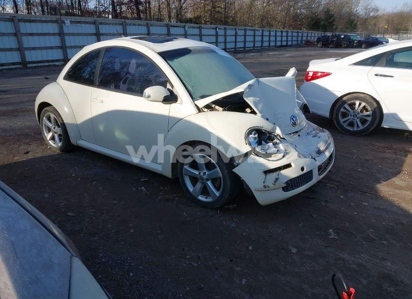 2008 Volkswagen New BEETLE BLACK TIE EDITION/TRIPLE WHITE (VIN 3VWFW31C88M515319) main photo