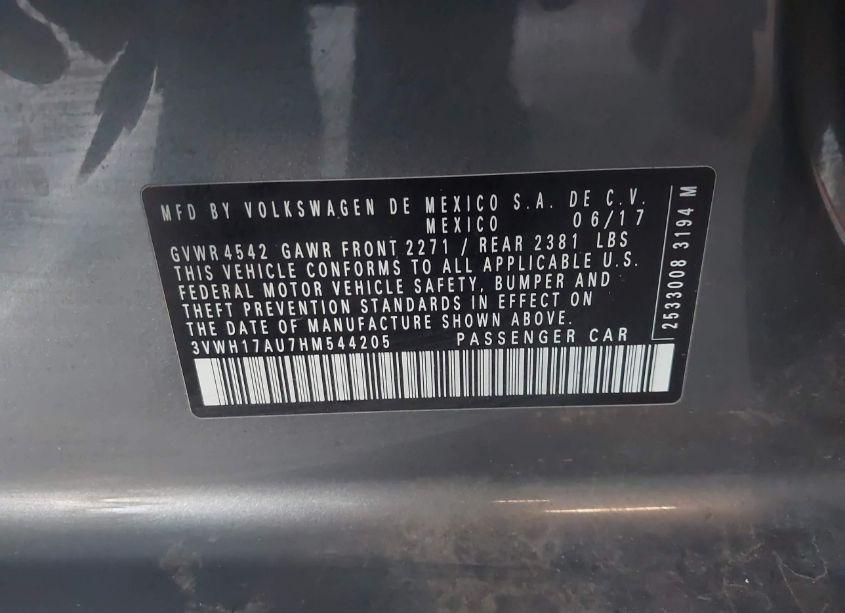 Photo 9 of 2017 Volkswagen Golf ALLTRACK TSI S/TSI SE/TSI SEL (VIN 3VWH17AU7HM544205)