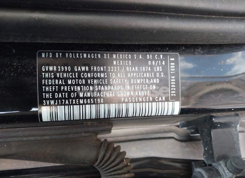 Photo 9 of 2014 Volkswagen Beetle 1.8T (VIN 3VWJ17ATXEM665198)