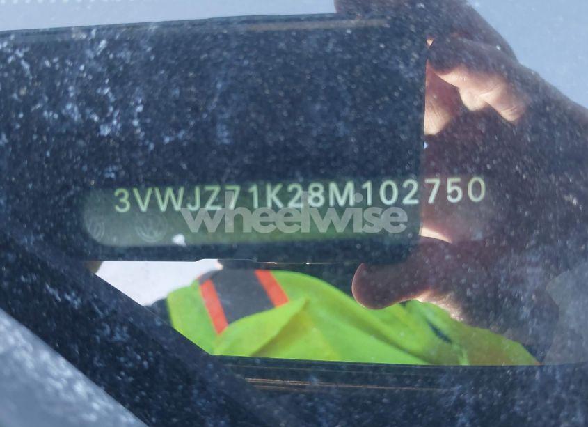 Photo 13 of 2008 Volkswagen Jetta S (VIN 3VWJZ71K28M102750)