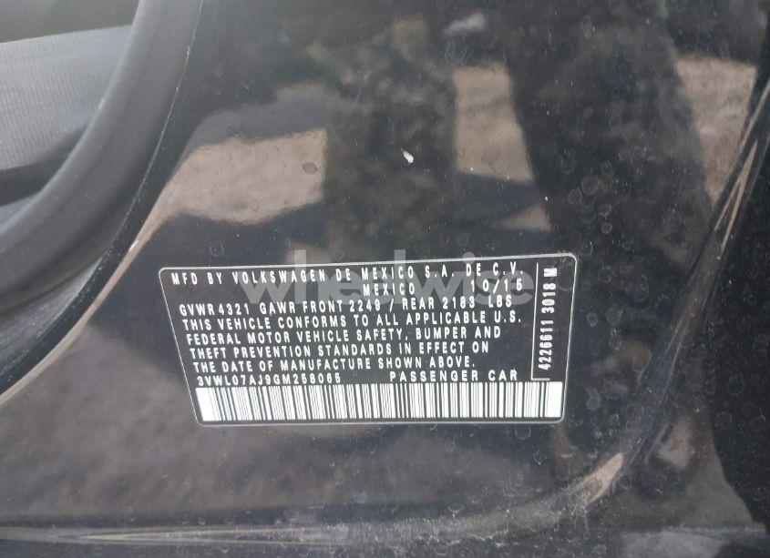 Photo 9 of 2016 Volkswagen Jetta 1.8T SEL (VIN 3VWL07AJ9GM258065)