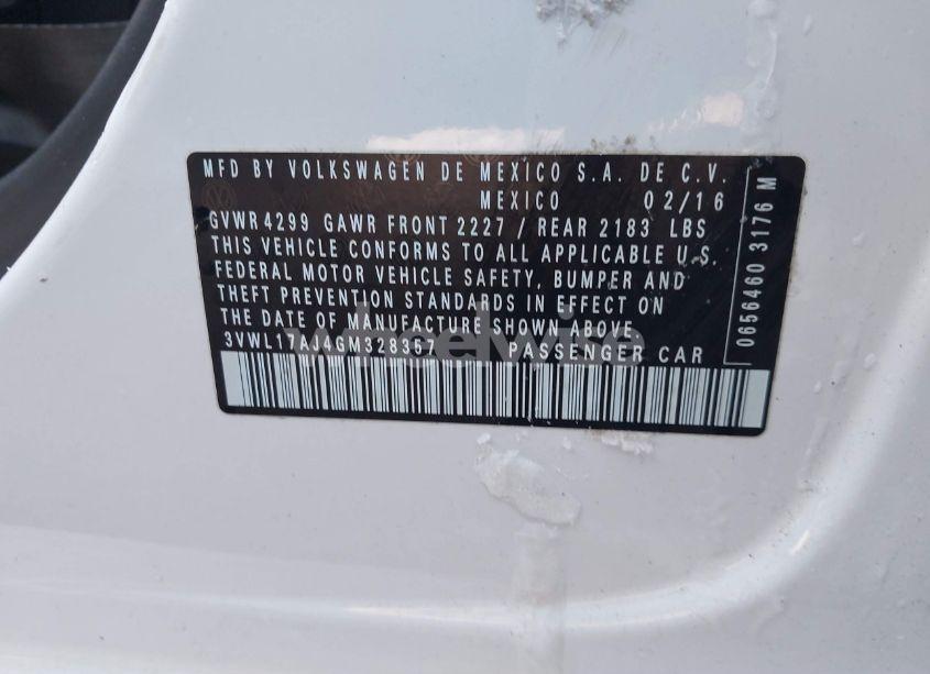 Photo 9 of 2016 Volkswagen Jetta 1.8T SEL (VIN 3VWL17AJ4GM328357)