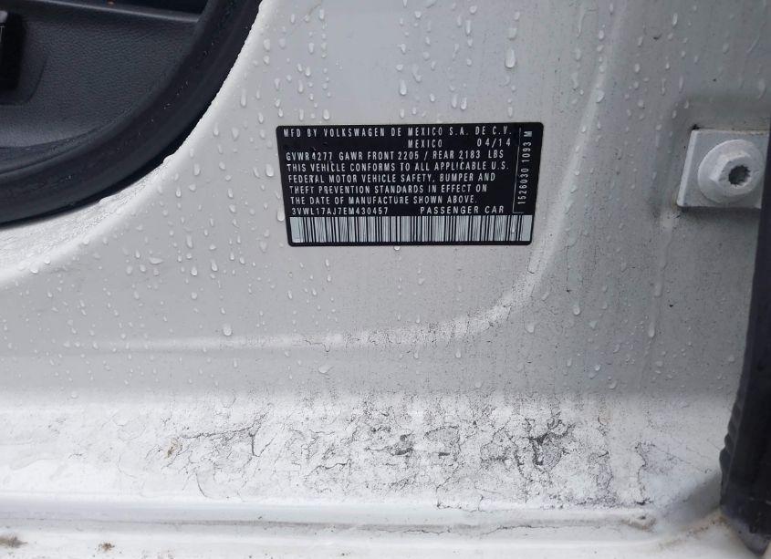 Photo 9 of 2014 Volkswagen Jetta 1.8T SEL (VIN 3VWL17AJ7EM430457)