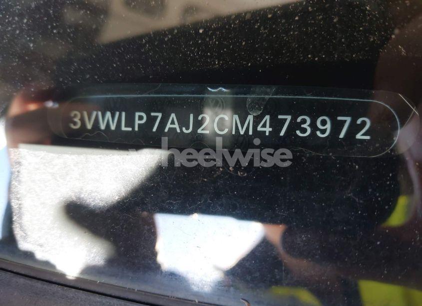 Photo 9 of 2012 Volkswagen Jetta 2.5L SEL (VIN 3VWLP7AJ2CM473972)