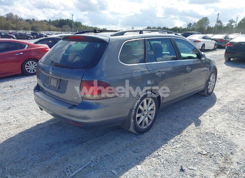 Photo 4 of 2012 Volkswagen Jetta SPORTWAGEN 2.0L TDI (VIN 3VWML7AJ0CM693336)