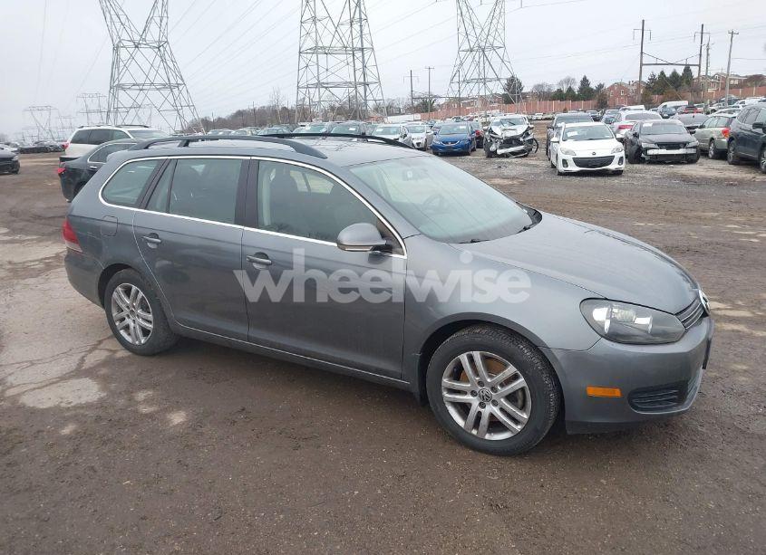 2011 Volkswagen Jetta SPORTWAGEN 2.0L TDI (VIN 3VWML7AJ2BM632035) main photo