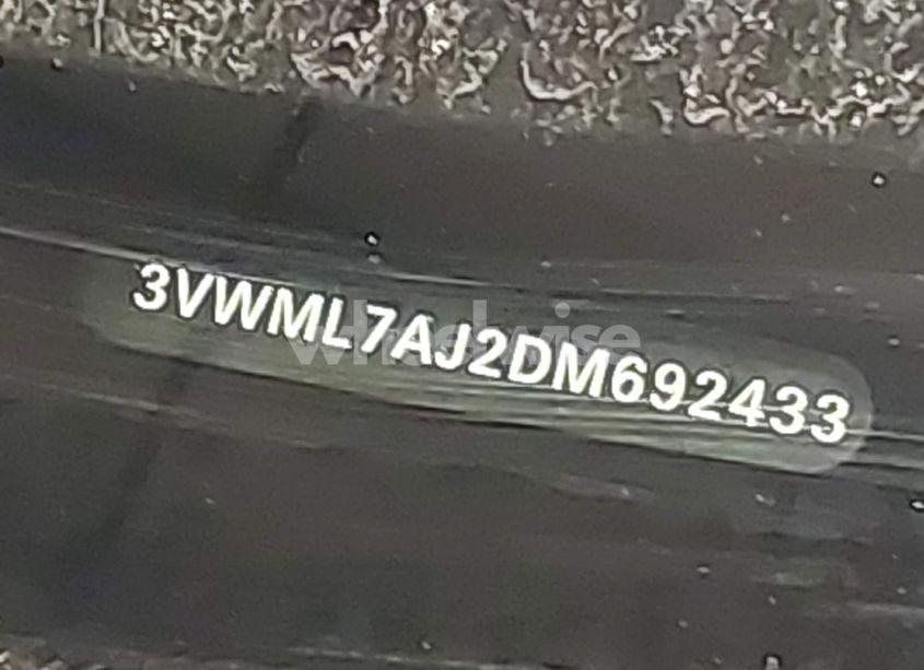 Photo 9 of 2013 Volkswagen Jetta SPORTWAGEN 2.0L TDI (VIN 3VWML7AJ2DM692433)