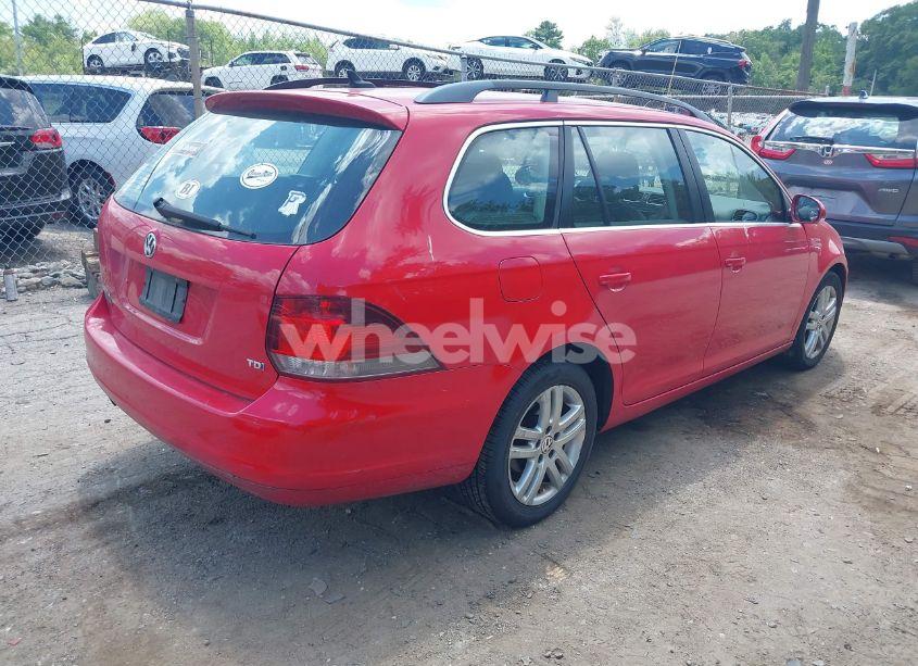 Photo 4 of 2012 Volkswagen Jetta SPORTWAGEN 2.0L TDI (VIN 3VWML7AJ4CM658279)