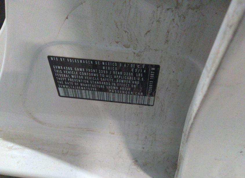 Photo 9 of 2014 Volkswagen Jetta SPORTWAGEN 2.0L TDI (VIN 3VWML7AJ8EM615356)