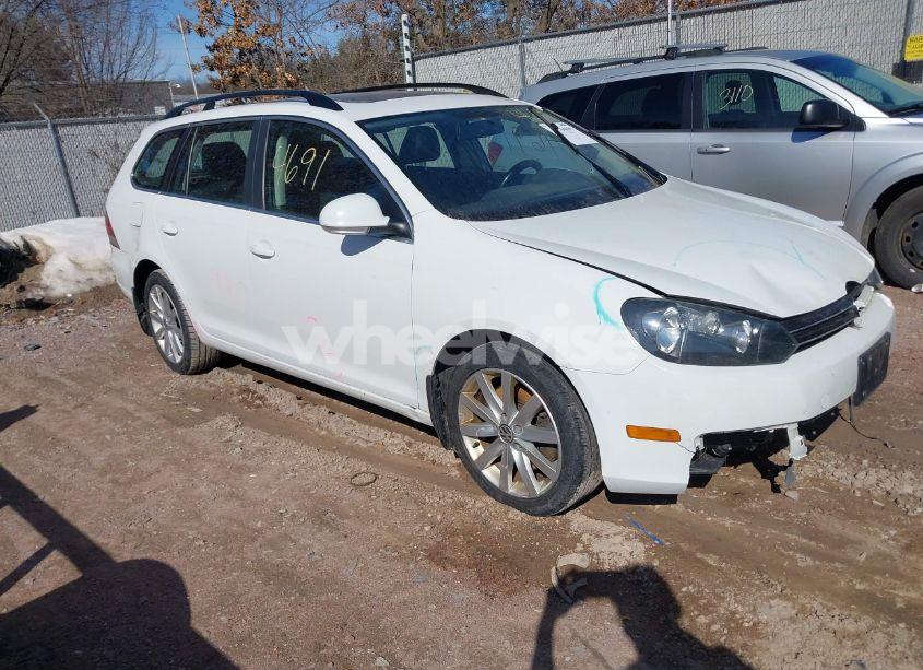 2014 Volkswagen Jetta SPORTWAGEN 2.0L TDI (VIN 3VWML7AJ8EM625787) main photo