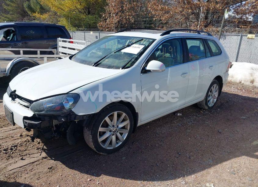 Photo 2 of 2014 Volkswagen Jetta SPORTWAGEN 2.0L TDI (VIN 3VWML7AJ8EM625787)