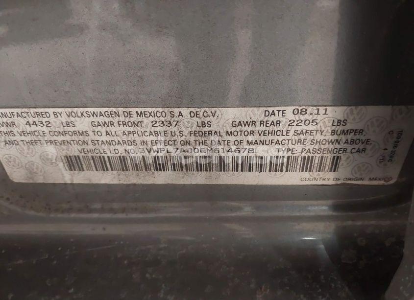 Photo 9 of 2012 Volkswagen Jetta SPORTWAGEN TDI (VIN 3VWPL7AJ0CM614678)