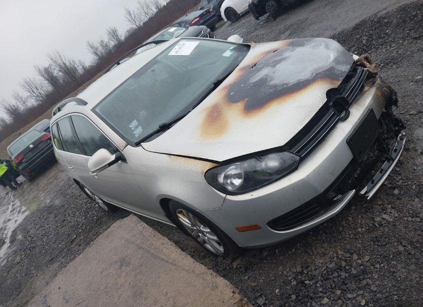 2012 Volkswagen Jetta SPORTWAGEN 2.0L TDI (VIN 3VWPL7AJ0CM621873) main photo