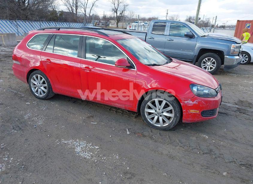 2012 Volkswagen Jetta SPORTWAGEN 2.0L TDI (VIN 3VWPL7AJ0CM684682) main photo