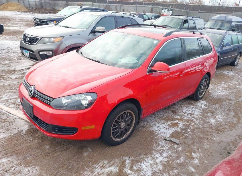 Photo 2 of 2012 Volkswagen Jetta SPORTWAGEN 2.0L TDI (VIN 3VWPL7AJ1CM689082)