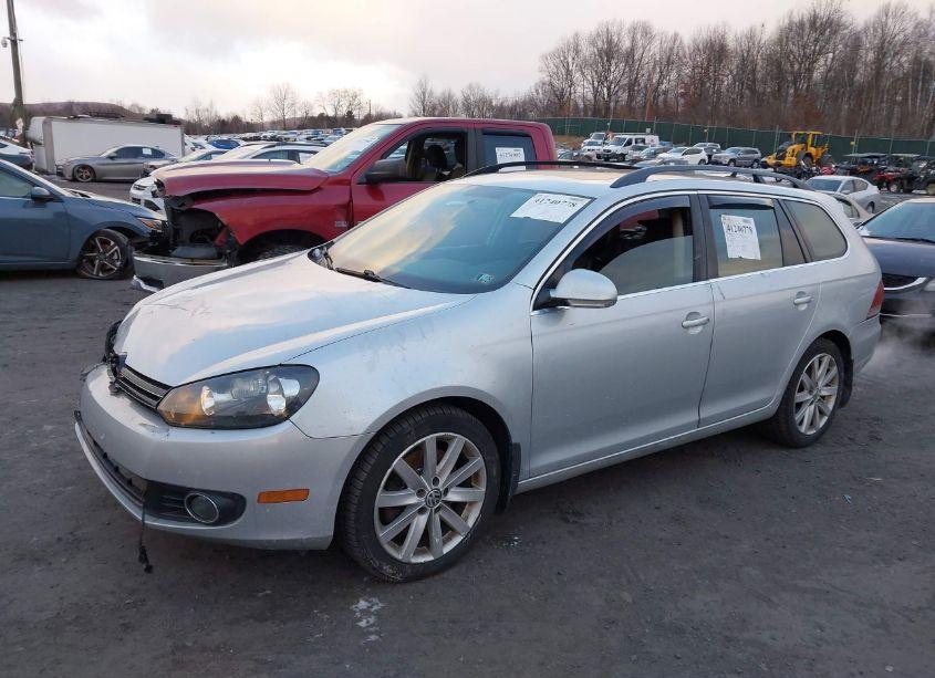 Photo 2 of 2012 Volkswagen Jetta SPORTWAGEN 2.0L TDI (VIN 3VWPL7AJ1CM713526)