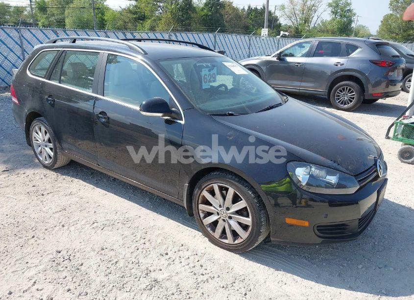 2014 Volkswagen Jetta SPORTWAGEN 2.0L TDI (VIN 3VWPL7AJ1EM605894) main photo