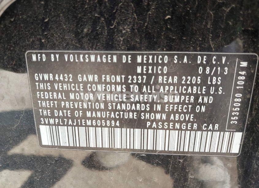 Photo 9 of 2014 Volkswagen Jetta SPORTWAGEN 2.0L TDI (VIN 3VWPL7AJ1EM605894)