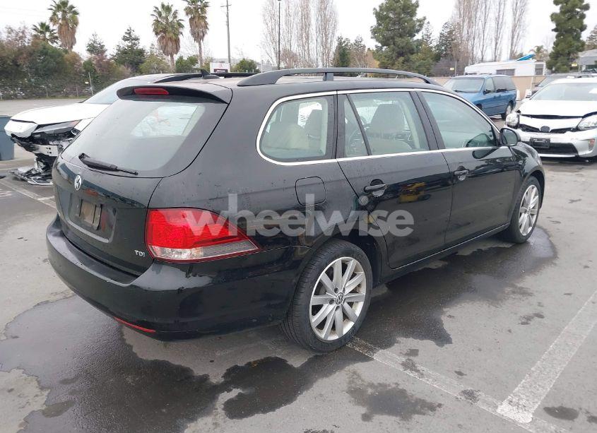 Photo 4 of 2012 Volkswagen Jetta SPORTWAGEN 2.0L TDI (VIN 3VWPL7AJ3CM657816)