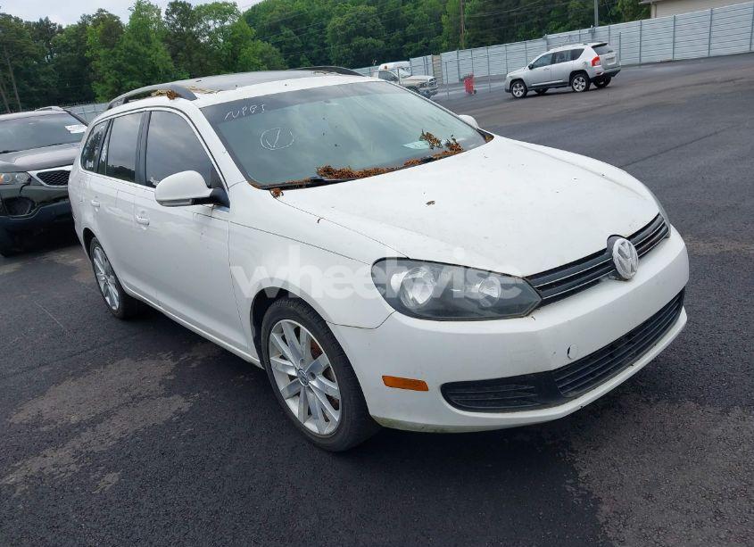 2012 Volkswagen Jetta SPORTWAGEN 2.0L TDI (VIN 3VWPL7AJ4CM708255) main photo