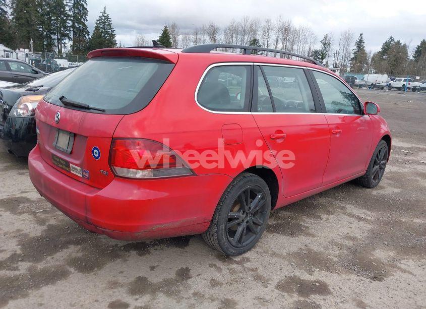 Photo 4 of 2012 Volkswagen Jetta SPORTWAGEN 2.0L TDI (VIN 3VWPL7AJ5CM692406)