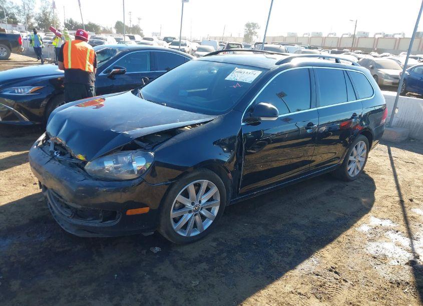 Photo 2 of 2012 Volkswagen Jetta SPORTWAGEN 2.0L TDI (VIN 3VWPL7AJ6CM676280)