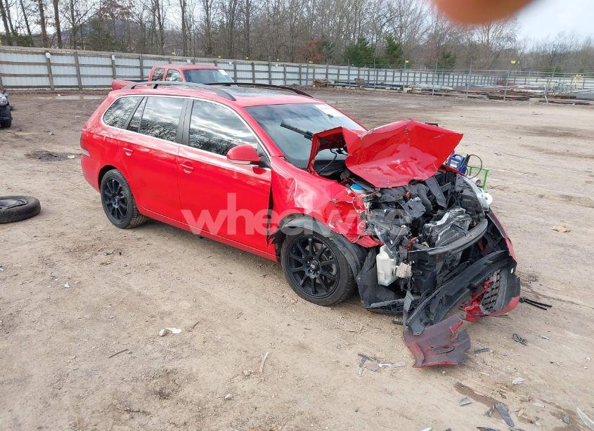 2012 Volkswagen Jetta SPORTWAGEN 2.0L TDI (VIN 3VWPL7AJ7CM611261) main photo