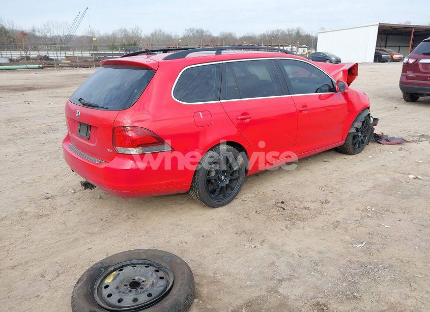 Photo 4 of 2012 Volkswagen Jetta SPORTWAGEN 2.0L TDI (VIN 3VWPL7AJ7CM611261)