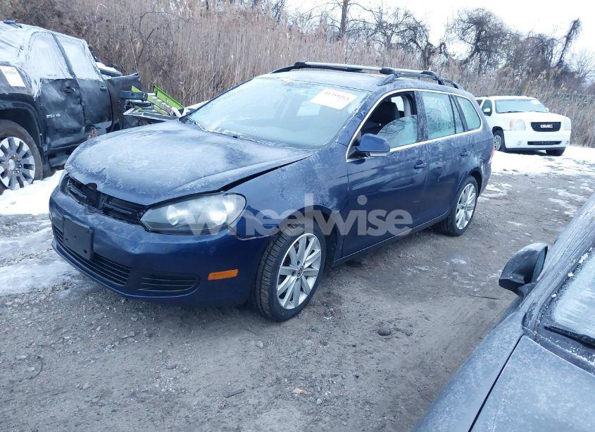 Photo 2 of 2012 Volkswagen Jetta SPORTWAGEN 2.0L TDI (VIN 3VWPL7AJ7CM696165)