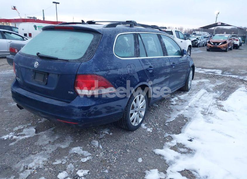 Photo 4 of 2012 Volkswagen Jetta SPORTWAGEN 2.0L TDI (VIN 3VWPL7AJ7CM696165)