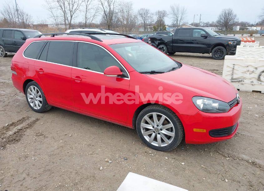 2012 Volkswagen Jetta SPORTWAGEN 2.0L TDI (VIN 3VWPL7AJ8CM659240) main photo