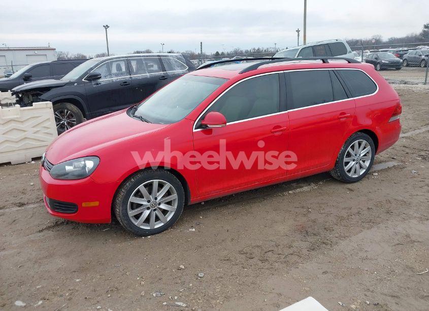 Photo 2 of 2012 Volkswagen Jetta SPORTWAGEN 2.0L TDI (VIN 3VWPL7AJ8CM659240)
