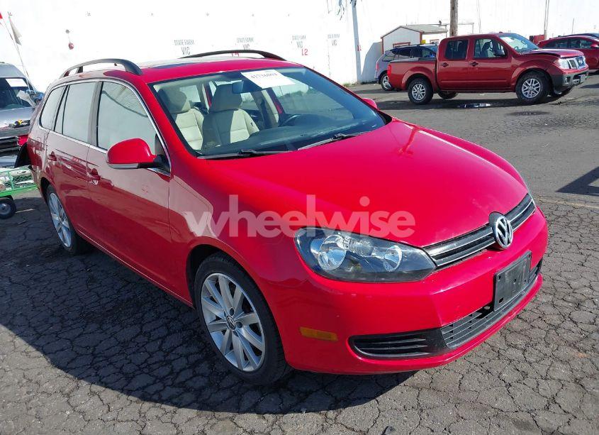 2012 Volkswagen Jetta SPORTWAGEN 2.0L TDI (VIN 3VWPL7AJ8CM670576) main photo