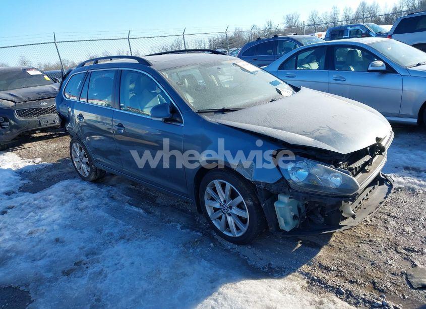 2012 Volkswagen Jetta SPORTWAGEN 2.0L TDI (VIN 3VWPL7AJ9CM612055) main photo